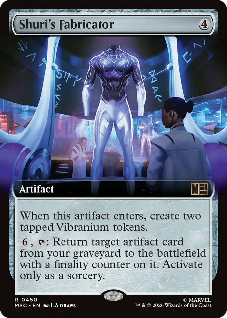 Shuri's Fabricator (Extended Art) [Marvel Super Heroes Commander] | Gear Gaming Fayetteville