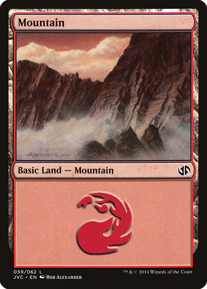 Mountain (59) [Duel Decks Anthology] | Gear Gaming Fayetteville