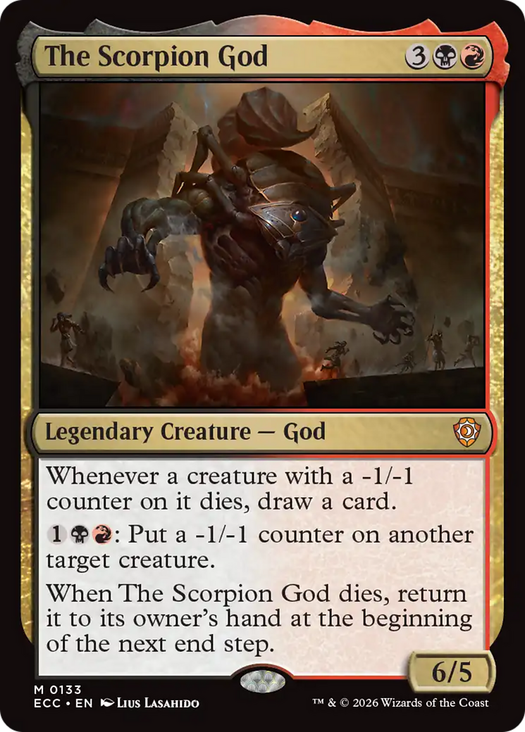 The Scorpion God [Lorwyn Eclipsed Commander] | Gear Gaming Fayetteville