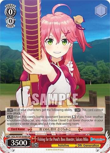 Fishing for the Pond's Boss Monster, Sakura Miko (SR) - [hololive production Vol.2] | Gear Gaming Fayetteville