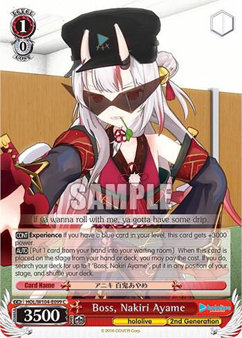 Boss, Nakiri Ayame - [hololive production Vol.2] | Gear Gaming Fayetteville