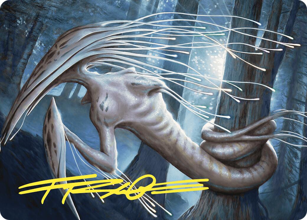 Manaweft Sliver Art Card (Gold-Stamped Signature) [Commander Masters Art Series] | Gear Gaming Fayetteville