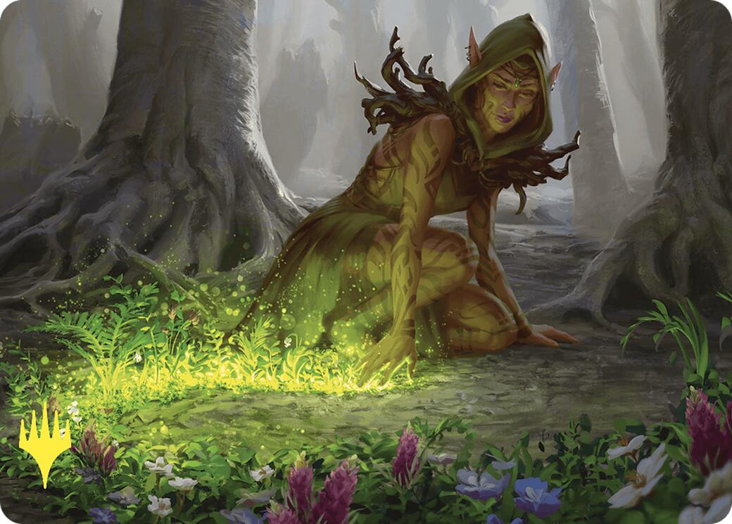 Skyshroud Claim Art Card (Gold-Stamped) [Commander Masters Art Series] | Gear Gaming Fayetteville