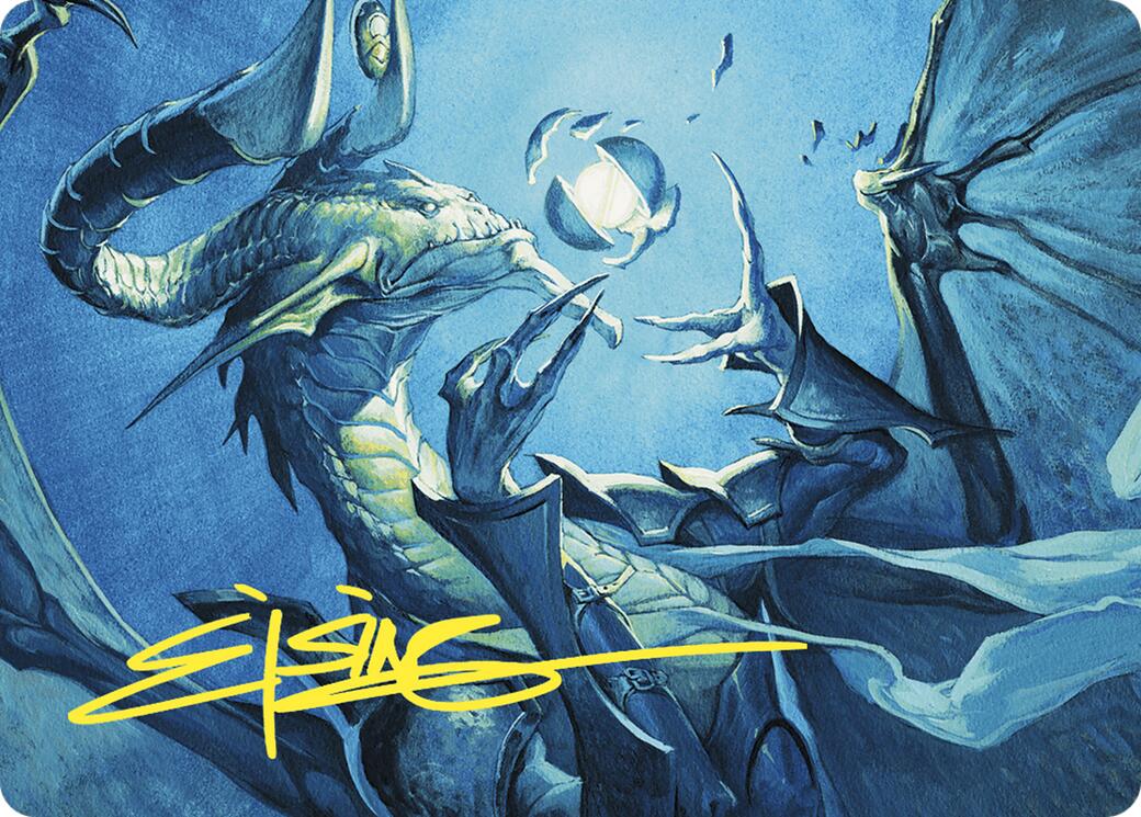 Deep Analysis Art Card (Gold-Stamped Signature) [Commander Masters Art Series] | Gear Gaming Fayetteville