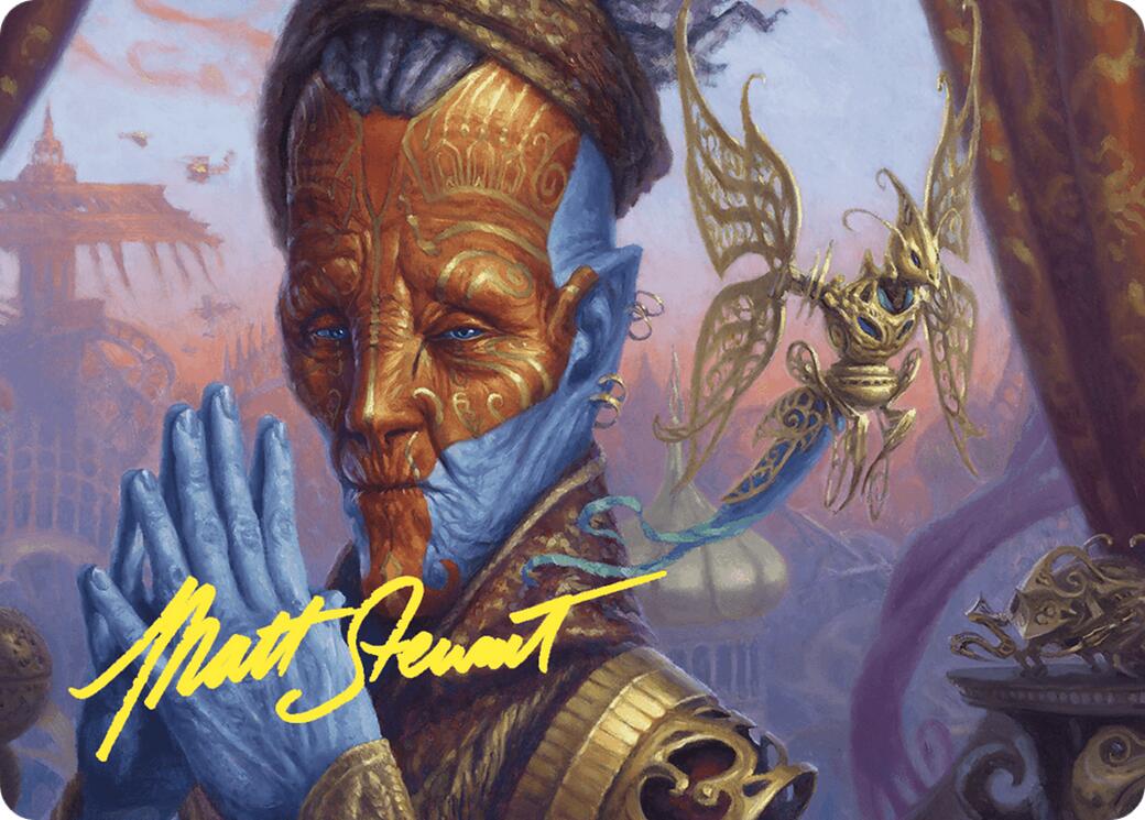 Padeem, Consul of Innovation Art Card (Gold-Stamped Signature) [Commander Masters Art Series] | Gear Gaming Fayetteville