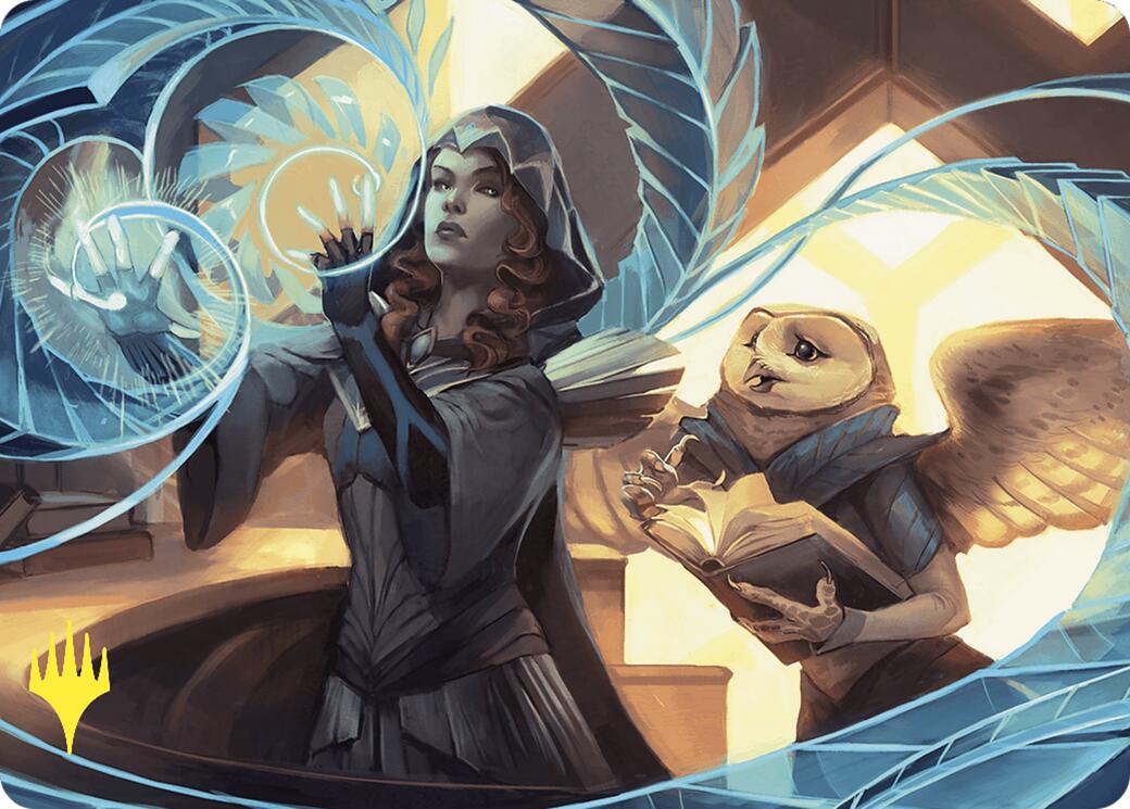 Personal Tutor Art Card (Gold-Stamped) [Commander Masters Art Series] | Gear Gaming Fayetteville