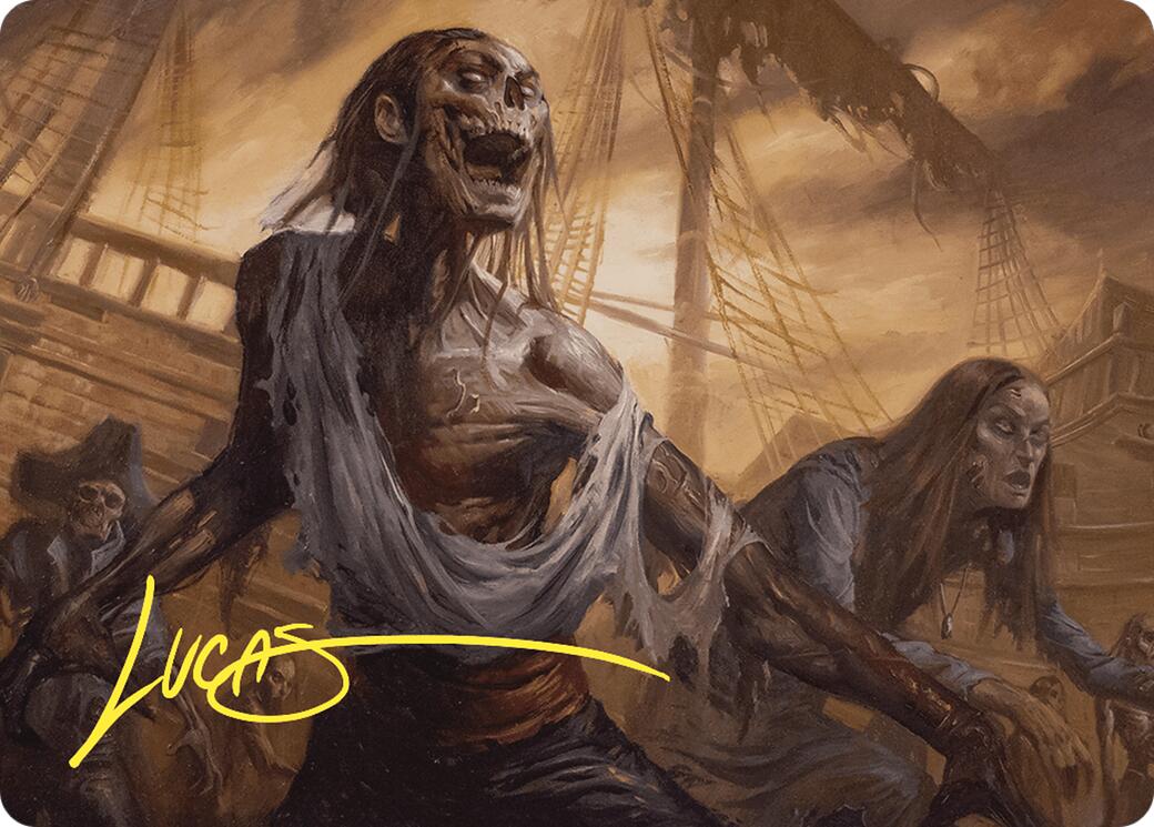Rise from the Tides Art Card (Gold-Stamped Signature) [Commander Masters Art Series] | Gear Gaming Fayetteville