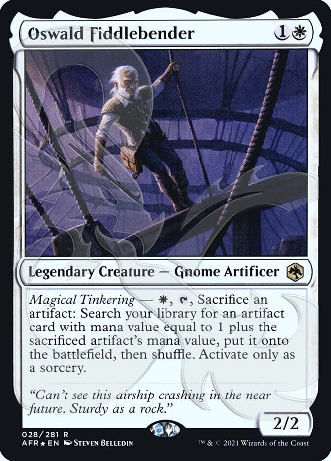 Oswald Fiddlebender (Ampersand Promo) [Dungeons & Dragons: Adventures in the Forgotten Realms Promos] | Gear Gaming Fayetteville