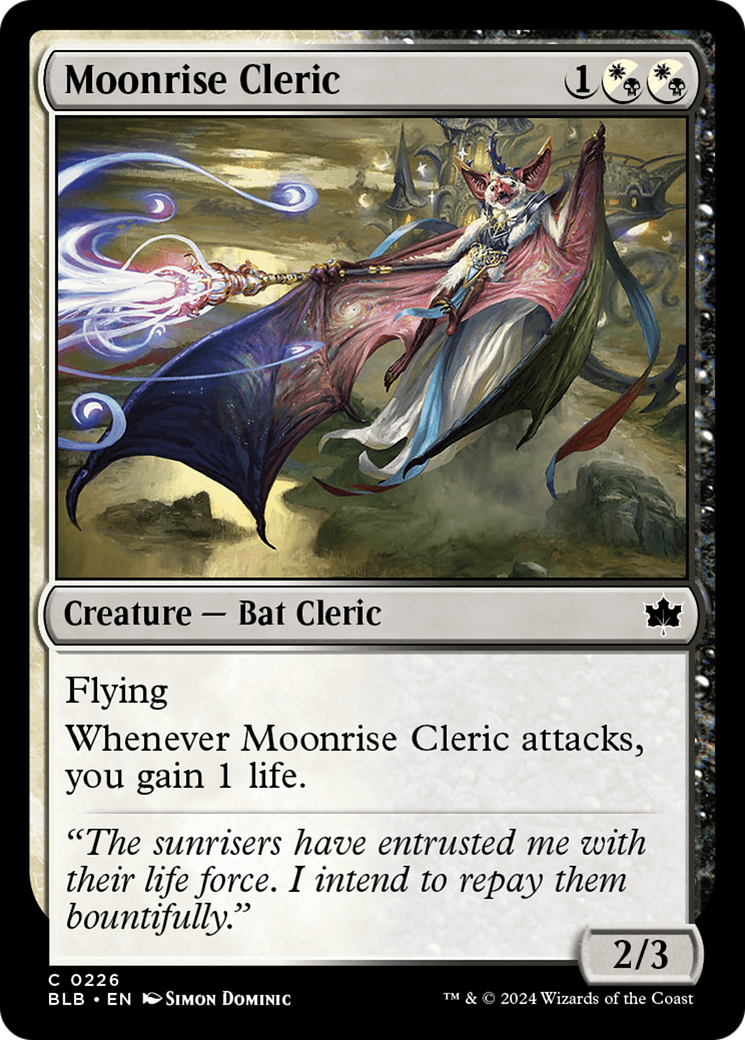 Moonrise Cleric [Bloomburrow] | Gear Gaming Fayetteville