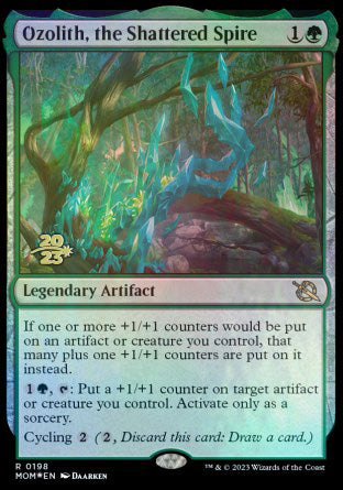 Ozolith, the Shattered Spire [March of the Machine Prerelease Promos] | Gear Gaming Fayetteville