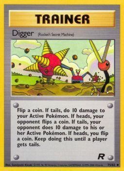 Digger (75/82) [Team Rocket Unlimited] | Gear Gaming Fayetteville