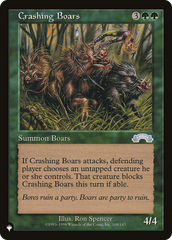 Crashing Boars [The List Reprints] | Gear Gaming Fayetteville