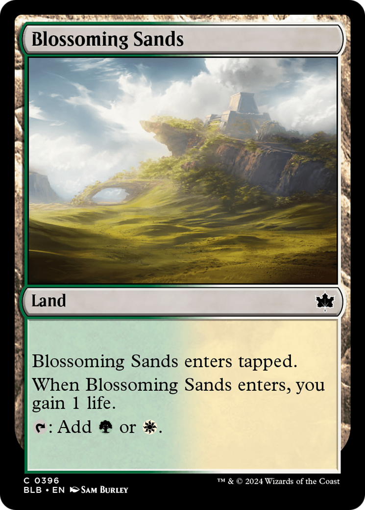 Blossoming Sands [Bloomburrow] | Gear Gaming Fayetteville