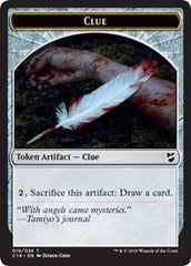 Clue // Construct (021) Double-Sided Token [Commander 2018 Tokens] | Gear Gaming Fayetteville