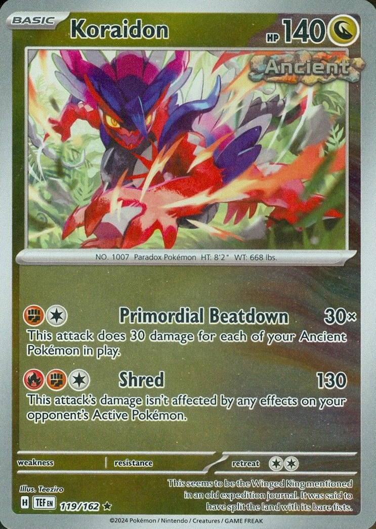 Koraidon (119/162) [Scarlet & Violet: Temporal Forces] | Gear Gaming Fayetteville