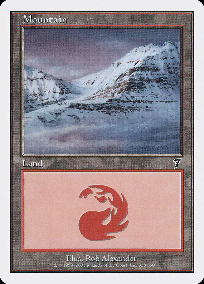 Mountain (338) [Seventh Edition] | Gear Gaming Fayetteville