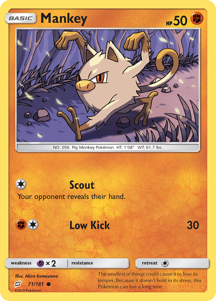 Mankey (71/181) [Sun & Moon: Team Up] | Gear Gaming Fayetteville
