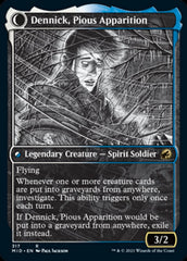 Dennick, Pious Apprentice // Dennick, Pious Apparition (Showcase Eternal Night) [Innistrad: Midnight Hunt] | Gear Gaming Fayetteville