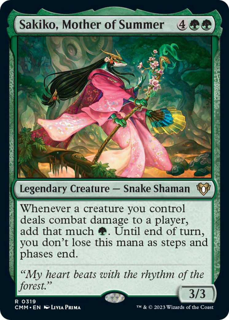 Sakiko, Mother of Summer [Commander Masters] | Gear Gaming Fayetteville