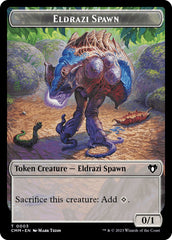 Eldrazi Spawn // Phyrexian Germ Double-Sided Token [Commander Masters Tokens] | Gear Gaming Fayetteville