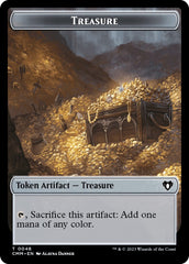 Treasure // Construct (0042) Double-Sided Token [Commander Masters Tokens] | Gear Gaming Fayetteville