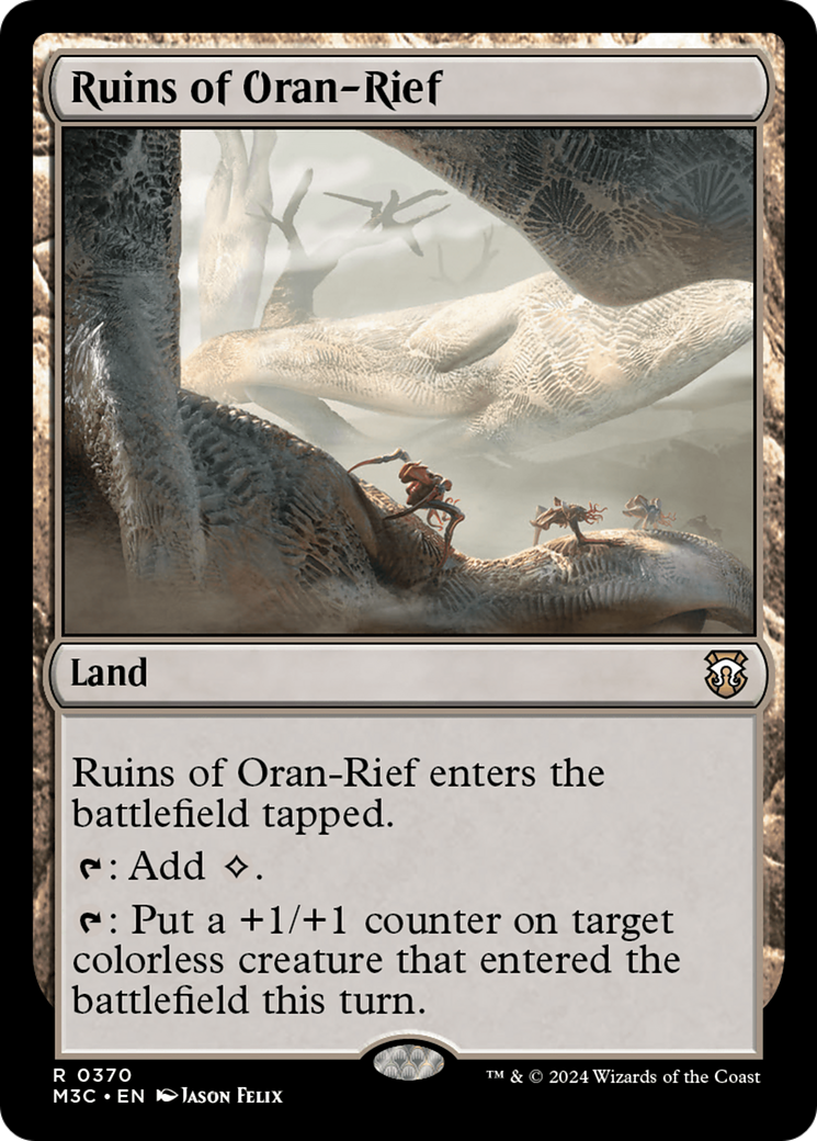 Ruins of Oran-Rief (Ripple Foil) [Modern Horizons 3 Commander] | Gear Gaming Fayetteville