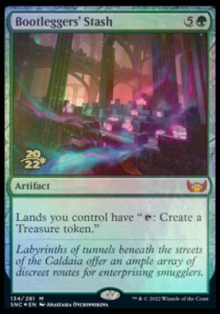 Bootleggers' Stash [Streets of New Capenna Prerelease Promos] | Gear Gaming Fayetteville