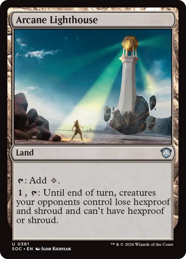Arcane Lighthouse [Secrets of Strixhaven Commander] | Gear Gaming Fayetteville