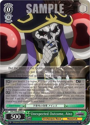 Unexpected Outcome, Ainz - [Nazarick: Tomb of the Undead Vol.2] | Gear Gaming Fayetteville