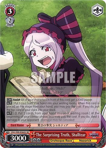 The Surprising Truth, Shalltear (SR) - [Nazarick: Tomb of the Undead Vol.2] | Gear Gaming Fayetteville