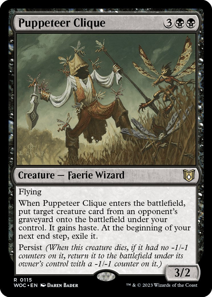 Puppeteer Clique [Wilds of Eldraine Commander] | Gear Gaming Fayetteville