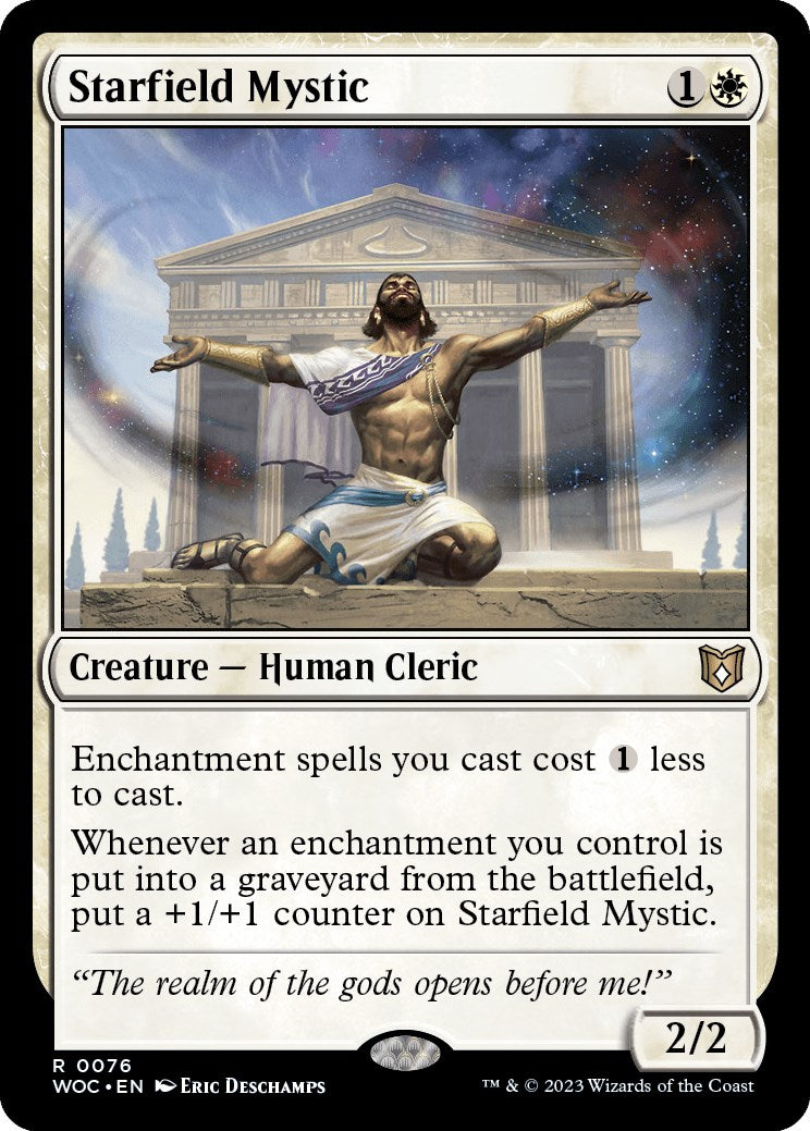 Starfield Mystic [Wilds of Eldraine Commander] | Gear Gaming Fayetteville