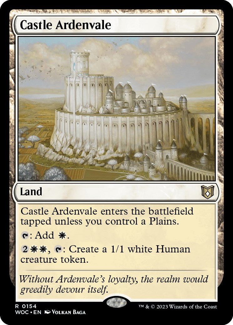 Castle Ardenvale [Wilds of Eldraine Commander] | Gear Gaming Fayetteville