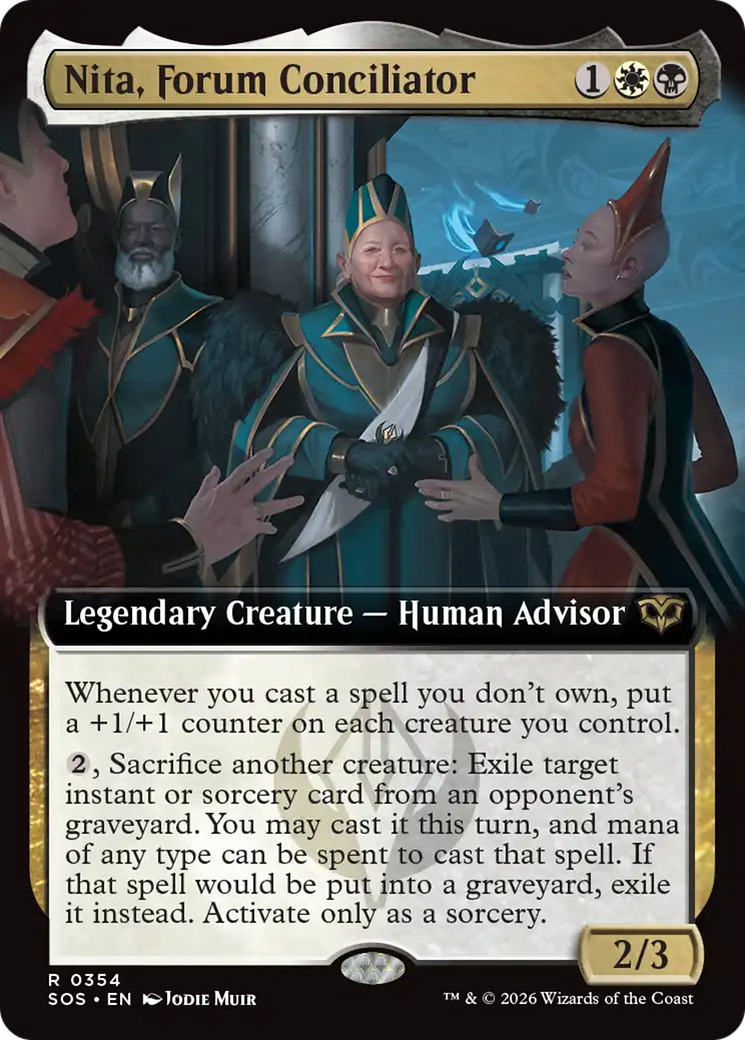 Nita, Forum Conciliator (Extended Art) [Secrets of Strixhaven] | Gear Gaming Fayetteville