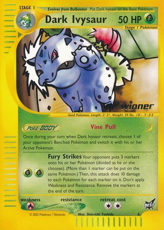 Dark Ivysaur (6) (Winner) [Best of Promos] | Gear Gaming Fayetteville