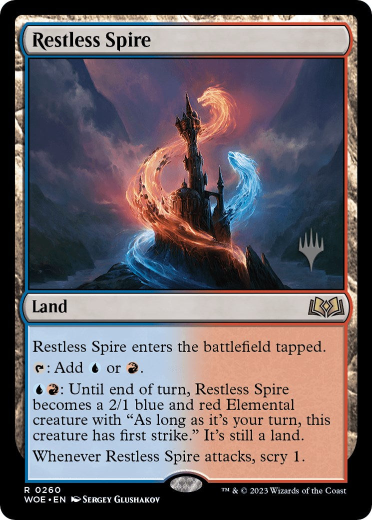 Restless Spire (Promo Pack) [Wilds of Eldraine Promos] | Gear Gaming Fayetteville
