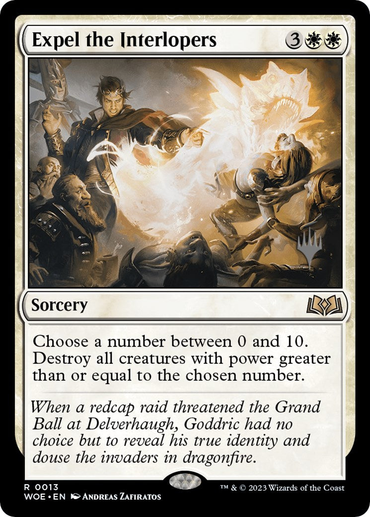 Expel the Interlopers (Promo Pack) [Wilds of Eldraine Promos] | Gear Gaming Fayetteville