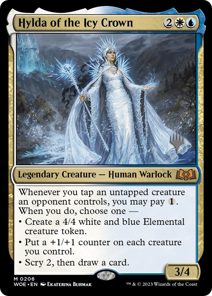 Hylda of the Icy Crown (Promo Pack) [Wilds of Eldraine Promos] | Gear Gaming Fayetteville