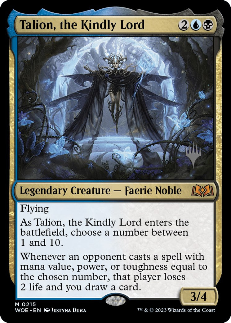 Talion, the Kindly Lord (Promo Pack) [Wilds of Eldraine Promos] | Gear Gaming Fayetteville