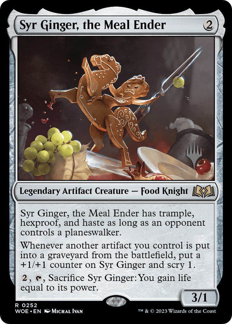 Syr Ginger, the Meal Ender (Promo Pack) [Wilds of Eldraine Promos] | Gear Gaming Fayetteville