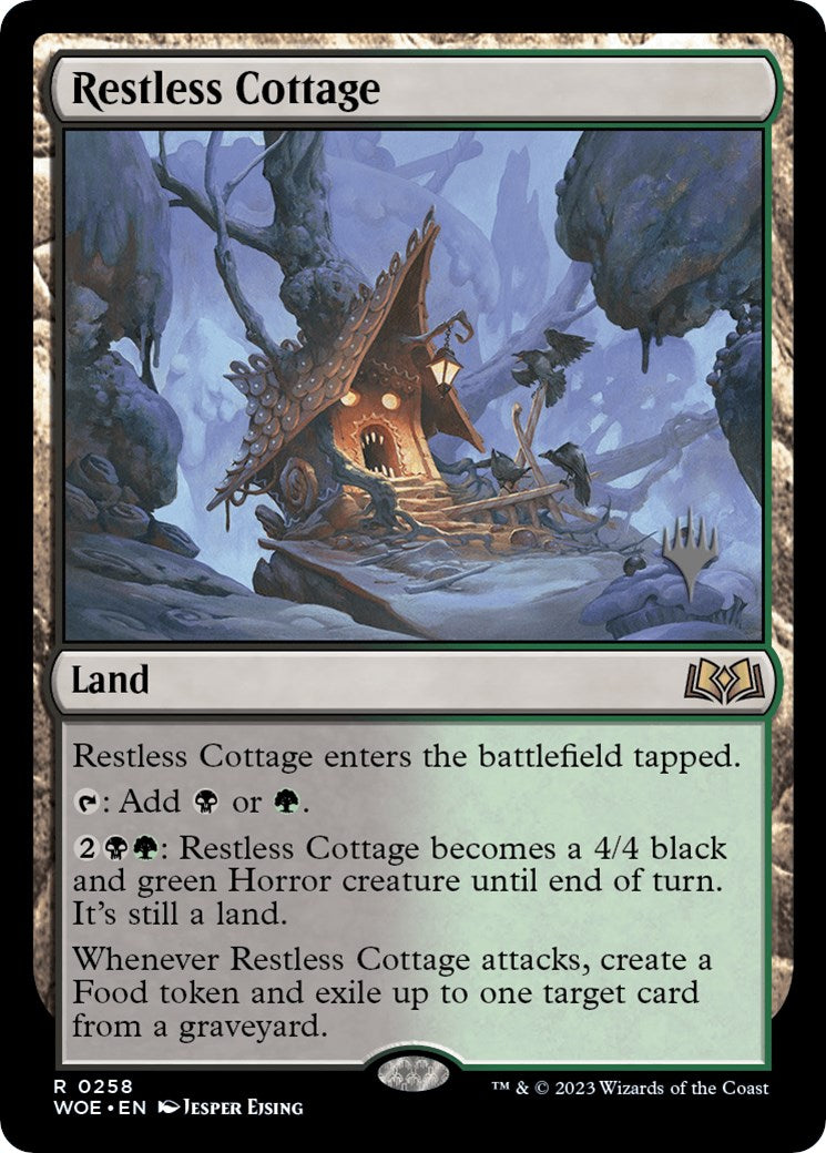 Restless Cottage (Promo Pack) [Wilds of Eldraine Promos] | Gear Gaming Fayetteville