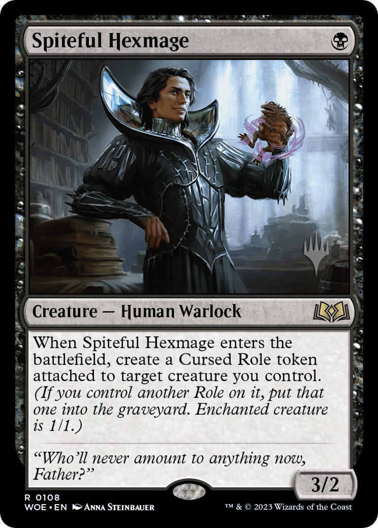 Spiteful Hexmage (Promo Pack) [Wilds of Eldraine Promos] | Gear Gaming Fayetteville