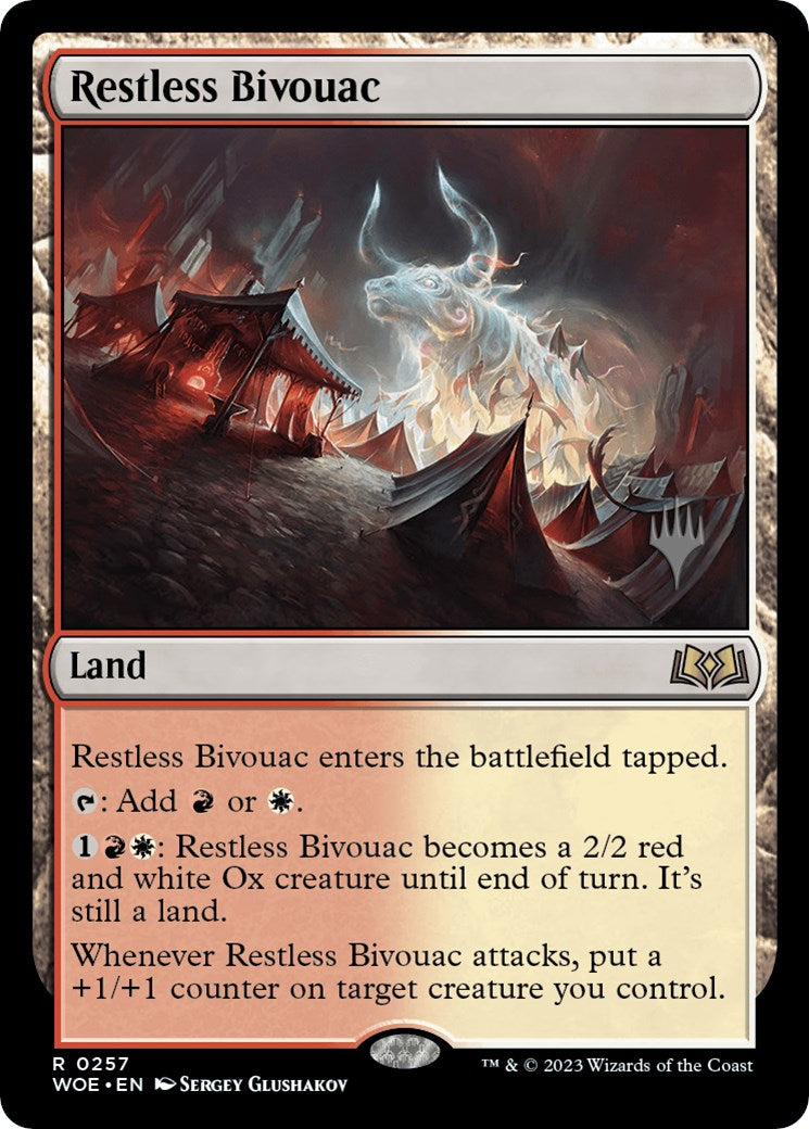 Restless Bivouac (Promo Pack) [Wilds of Eldraine Promos] | Gear Gaming Fayetteville
