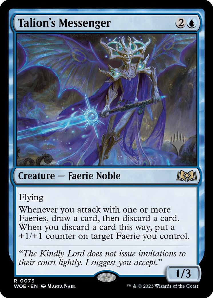 Talion's Messenger (Promo Pack) [Wilds of Eldraine Promos] | Gear Gaming Fayetteville