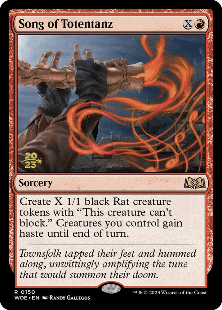 Song of Totentanz [Wilds of Eldraine Prerelease Promos] | Gear Gaming Fayetteville