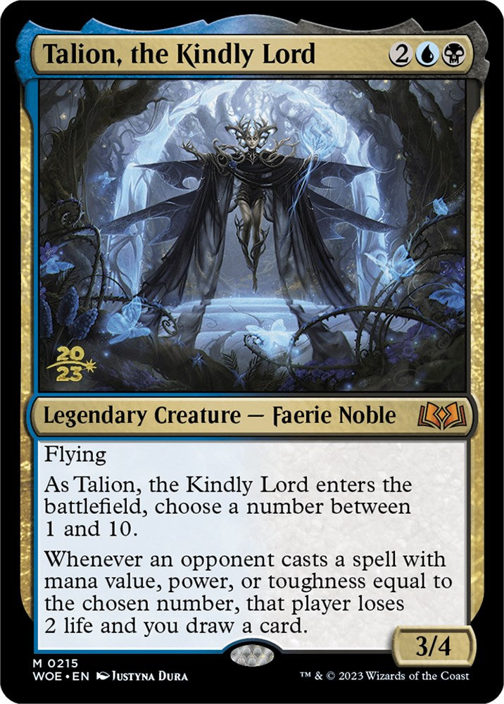 Talion, the Kindly Lord [Wilds of Eldraine Prerelease Promos] | Gear Gaming Fayetteville