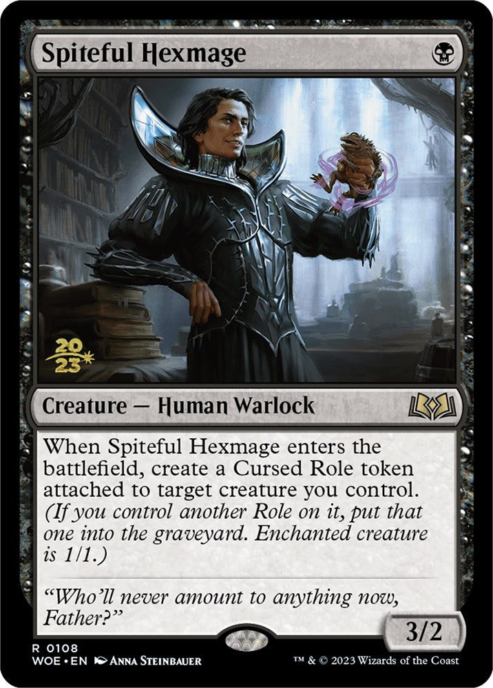 Spiteful Hexmage [Wilds of Eldraine Prerelease Promos] | Gear Gaming Fayetteville