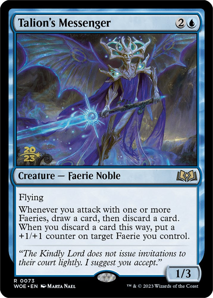 Talion's Messenger [Wilds of Eldraine Prerelease Promos] | Gear Gaming Fayetteville