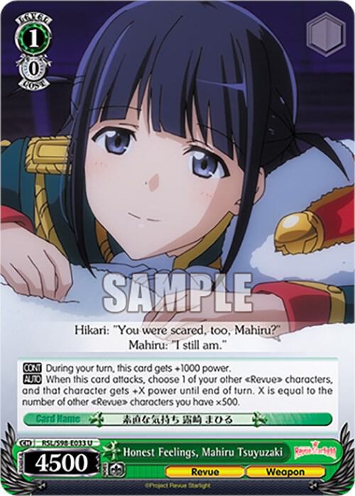Honest Feelings, Mahiru Tsuyuzaki - [Revue Starlight The Movie] | Gear Gaming Fayetteville
