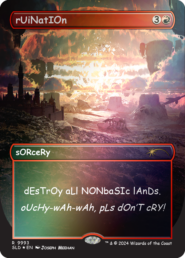 rUiNatIOn (Rainbow Foil) [Secret Lair Drop Series] | Gear Gaming Fayetteville